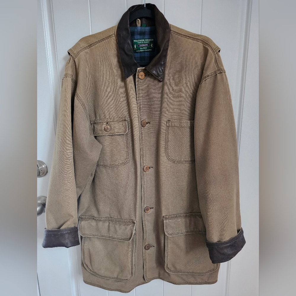 VIntage TOWN & COUNTRY Weather Shield Mens Field Jacket, Coat